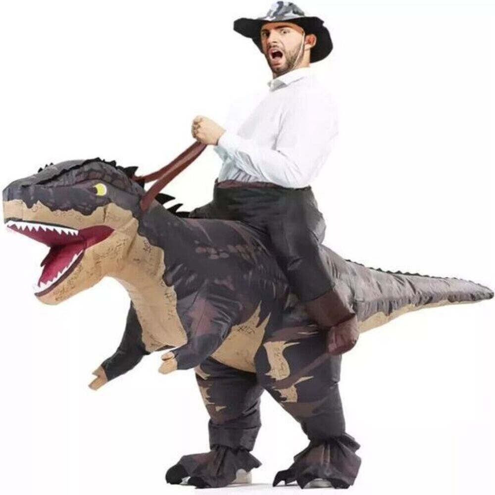 Trex Rider Inflatable Costume‎